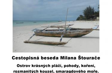Zanzibar cestopisná beseda Milana Štourače 