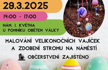 Zdobení velikonočního stromu s KuDaKem