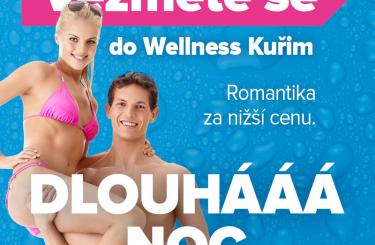 Prodloužené noční koupání s příchutí romantiky