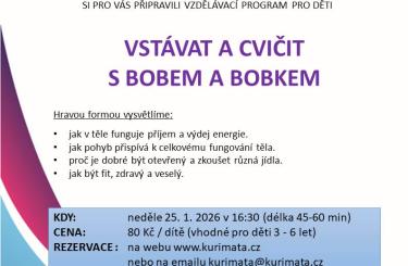 Vstávat a cvičit s Bobem a Bobkem